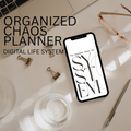 Organized Chaos Life System- Undated Hyperlinked Goodnotes Wellness Life System | ADHD Digital Calendar | iPad Planner