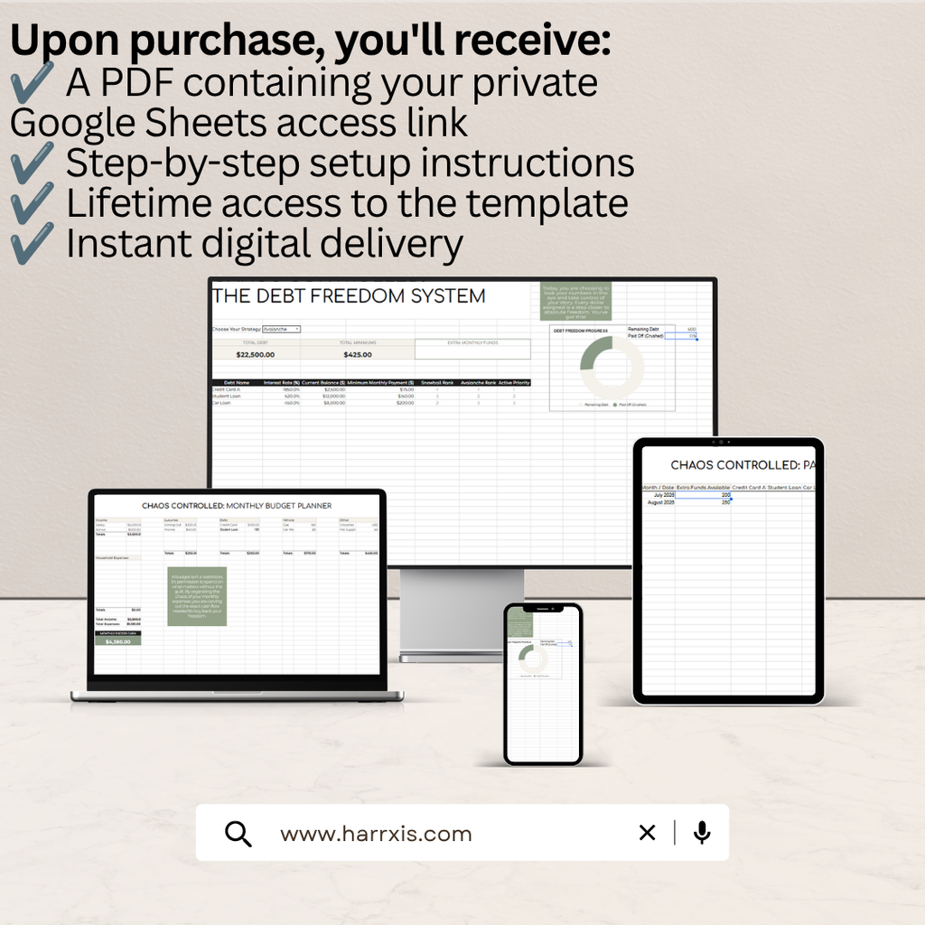 Controlled Chaos™: Debt Freedom System PLUS