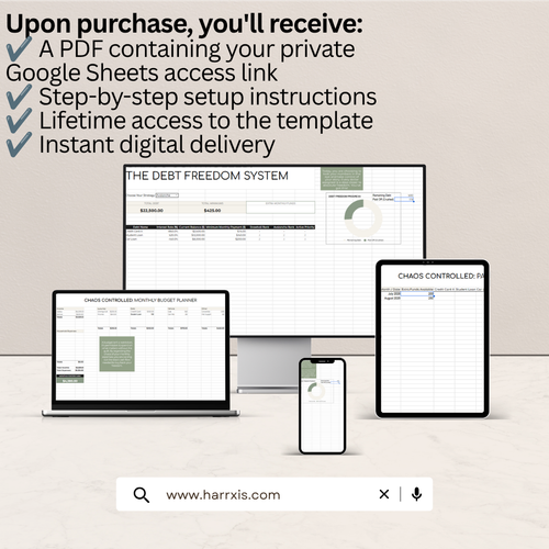 Controlled Chaos™: Debt Freedom System PLUS
